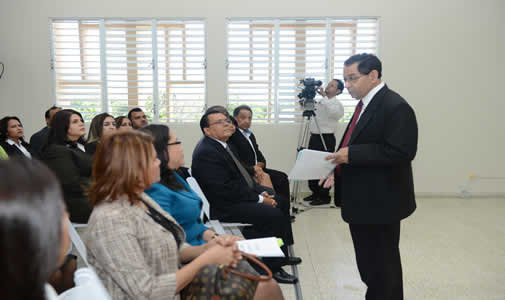 Imagen Presidente SCJ-CPJ concluye encuentros judiciales en Montecristi