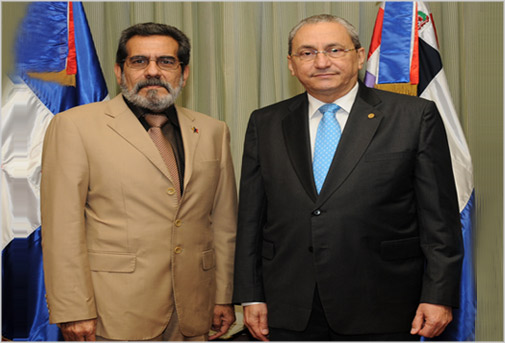 Imagen Presidente SCJ-CPJ recibe visita embajador de Venezuela