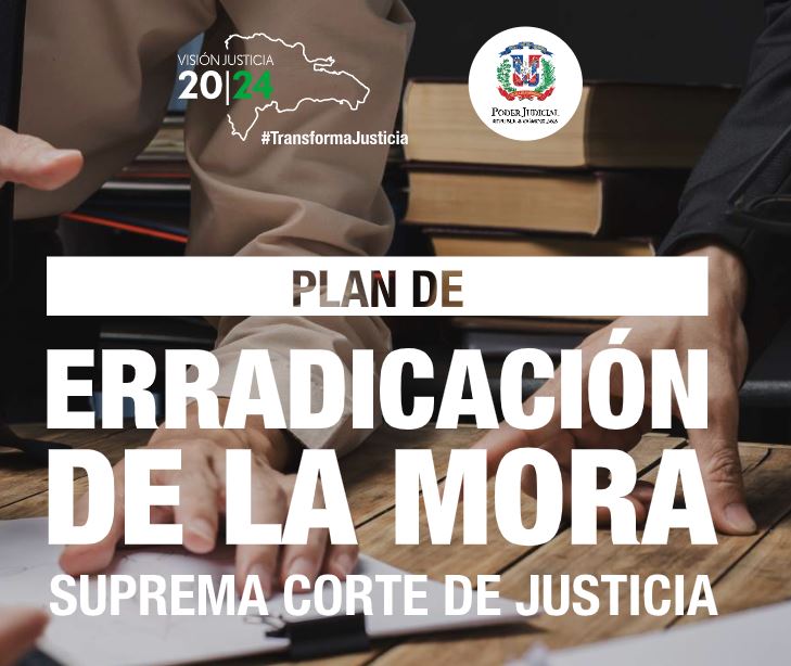 Plan Mora Justicia 20/24