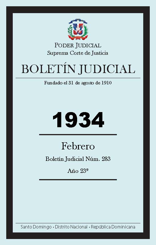 imegen correspondiente al mes FEBRERO del año 1934