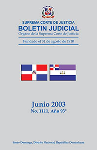 imegen correspondiente al mes Junio del año 2003